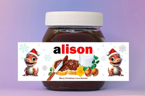Personalised spoof nutella - personalised,