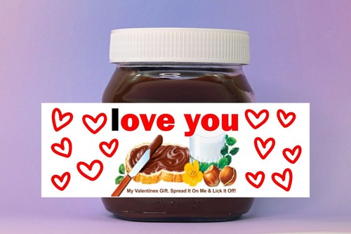 Personalised spoof nutella - personalised,