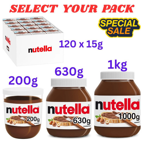 Nutella hazelnut chocolate - nutella,