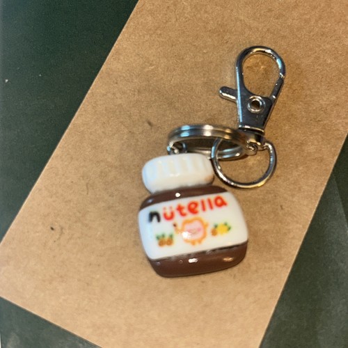 Nutella resin keyring bag tag - resin,