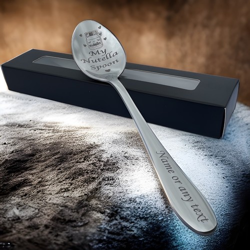 Personalised nutella spoon - personalised,