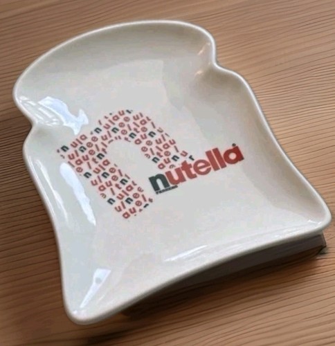 Nutella plate bread toast - plate,