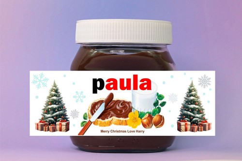 Personalised spoof nutella - personalised,