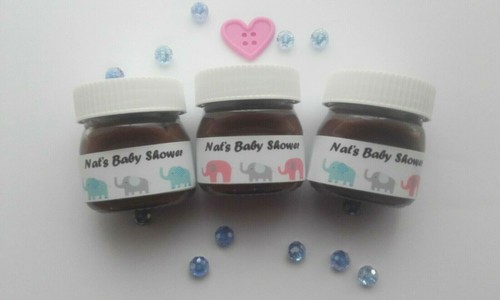 Mini nutella baby shower - mini,
