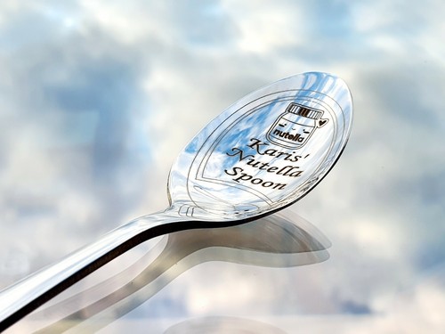 Personalized nutella spoon - personalized,
