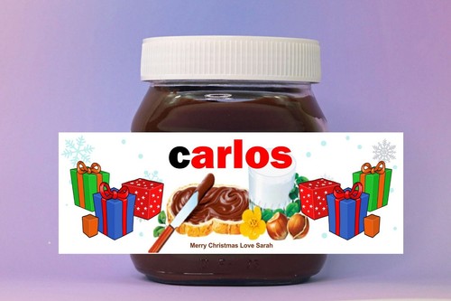 Personalised spoof nutella - spoof,