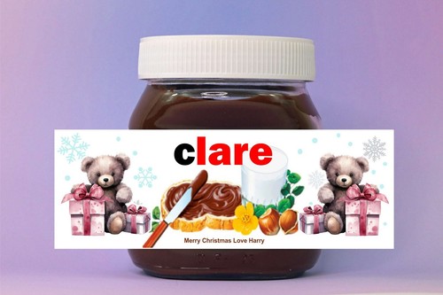 Personalised spoof nutella - personalised,