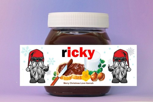 Personalised spoof nutella - personalised,