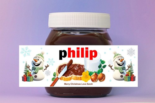 Personalised spoof nutella - personalised,