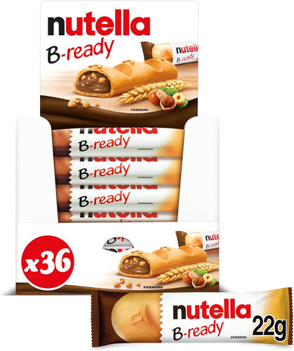 Nutella ready hazelnut - nutella, b-ready