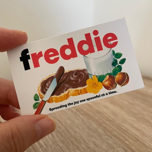 Clearance freddie nutella - clearance,