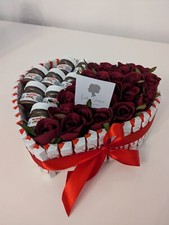 Chocolate Kinder Nutella Heart