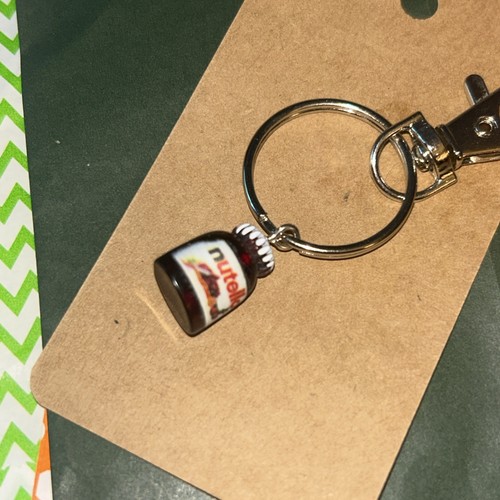 Nutella resin keyring bag tag - nutella,