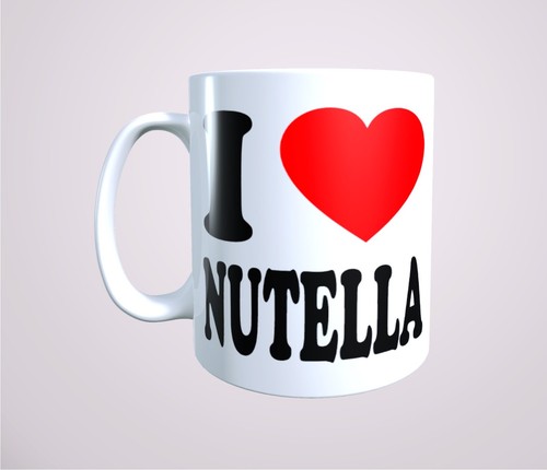 Love nutella mug can - nutella,