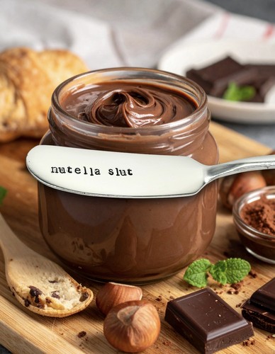Funny nutella slut spreader - funny,