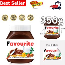 Nutella Custom Text Sticker