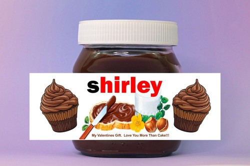 Personalised spoof nutella - personalised,