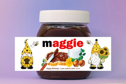 Personalised spoof nutella - personalised,