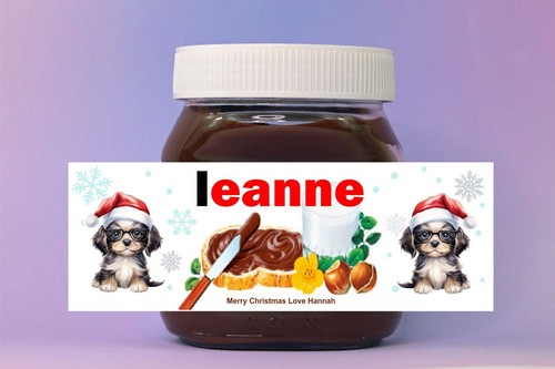 Personalised spoof nutella - personalised,