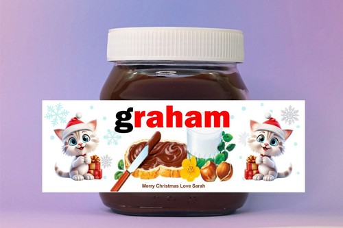 Personalised spoof nutella - personalised,