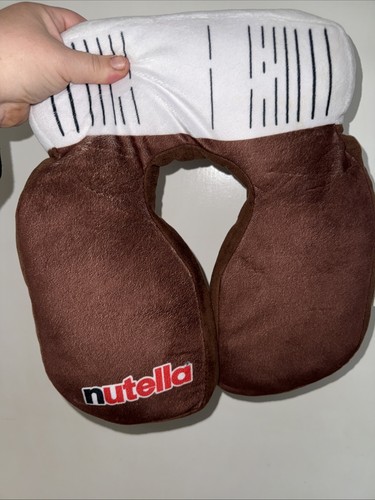 Nutella neck pillow novelty - nutella,