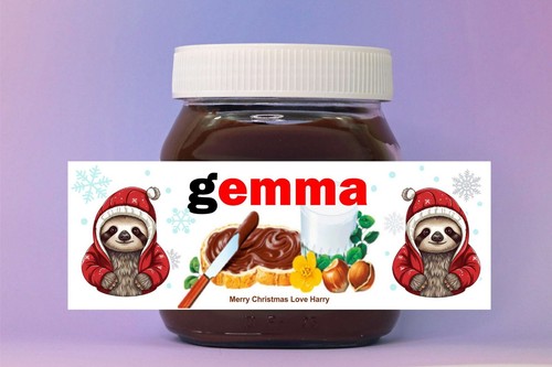 Personalised spoof nutella - personalised,